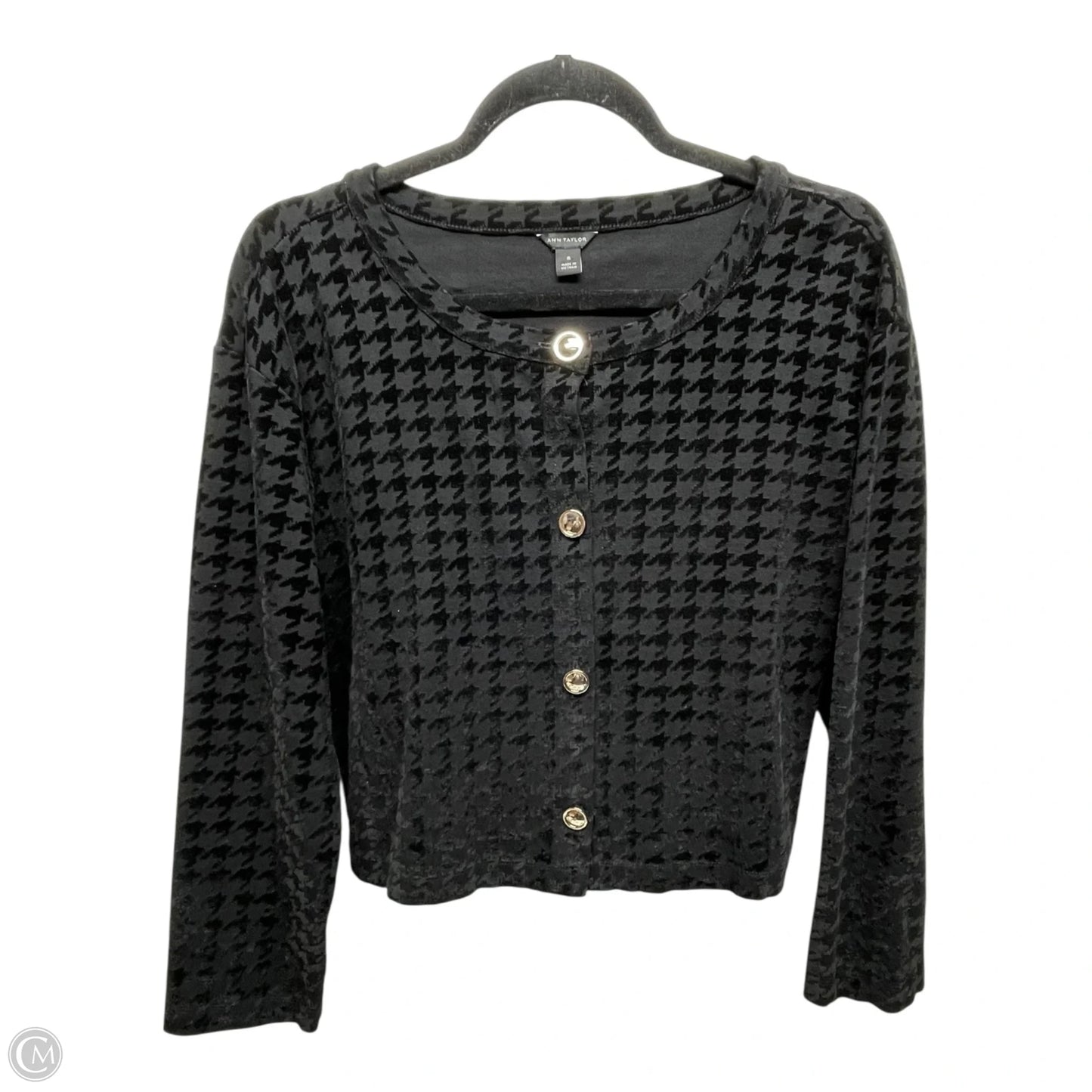 Jacket Other By Ann Taylor In Black, Size: M