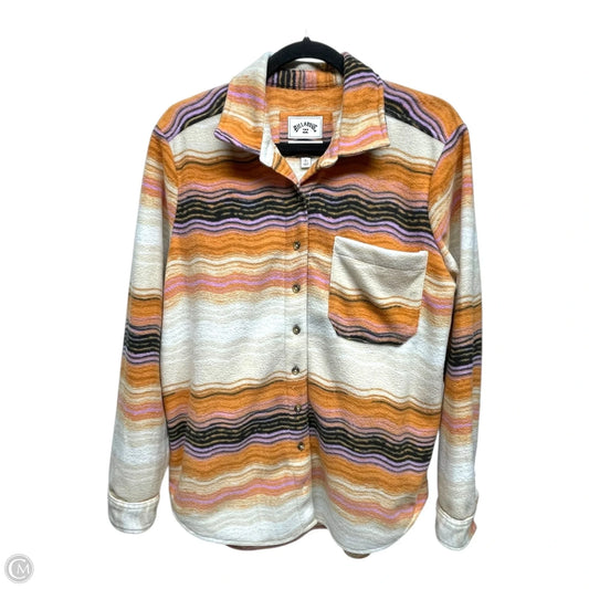 Top Long Sleeve By Billabong In Multi-colored, Size: L