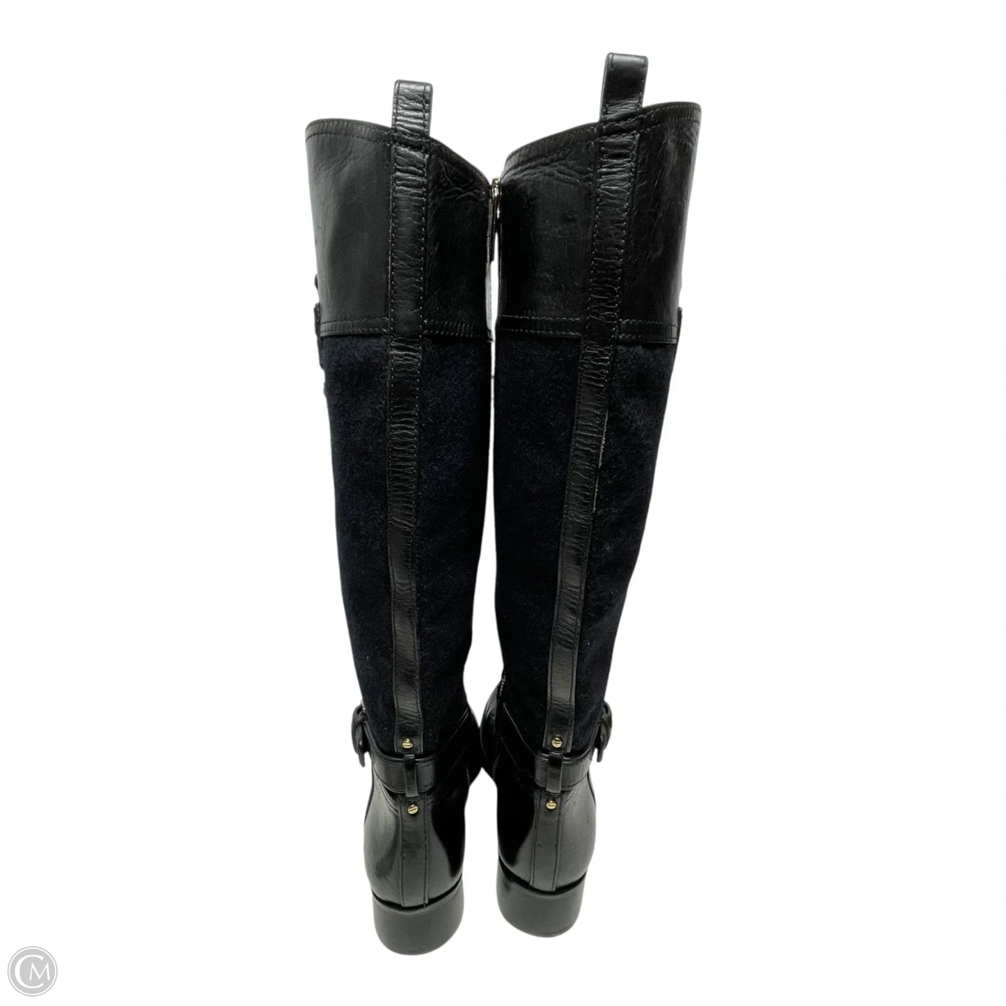 Boots Designer By Tory Burch In Black, Size: 7