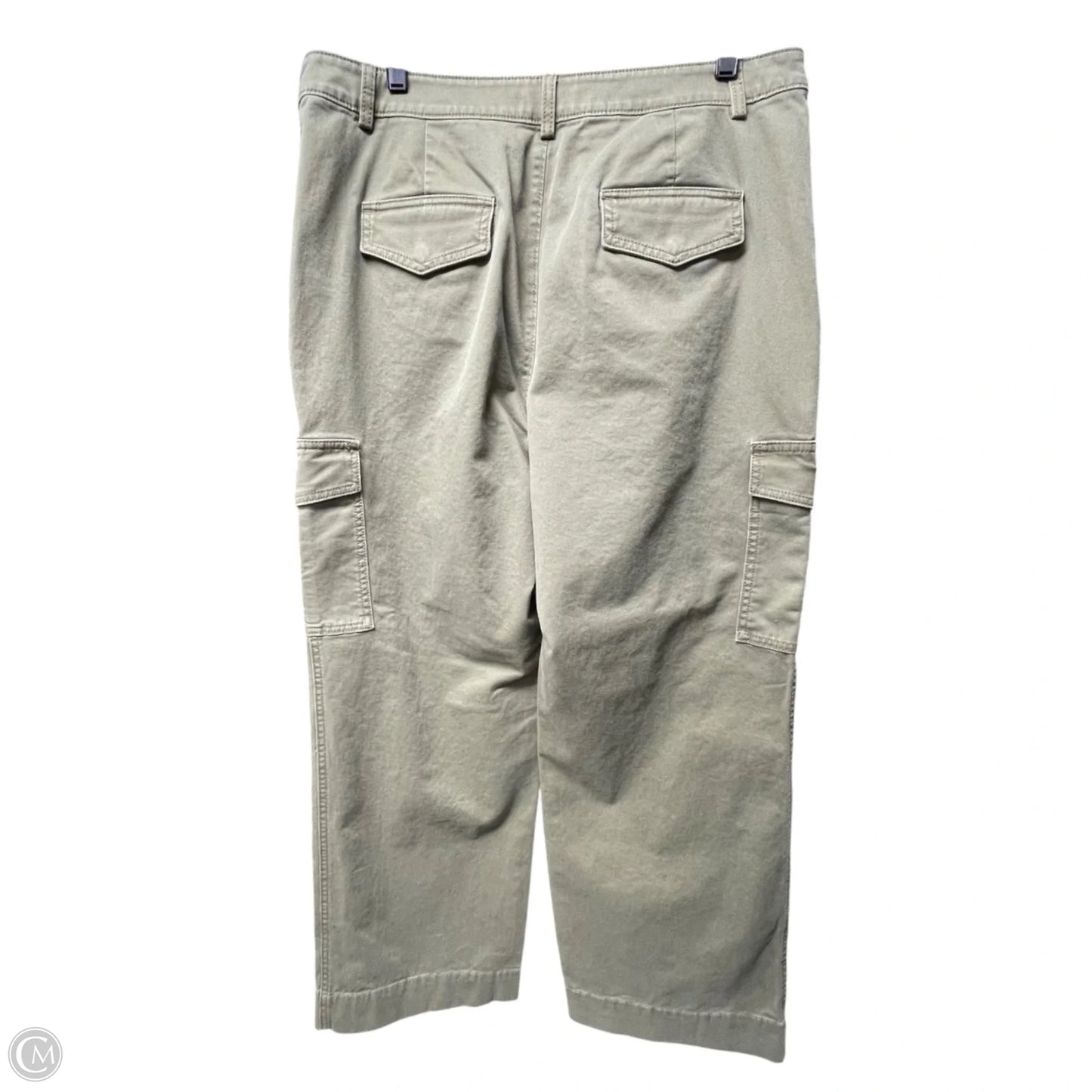 Pants Wide Leg By Loft In Green, Size: 14