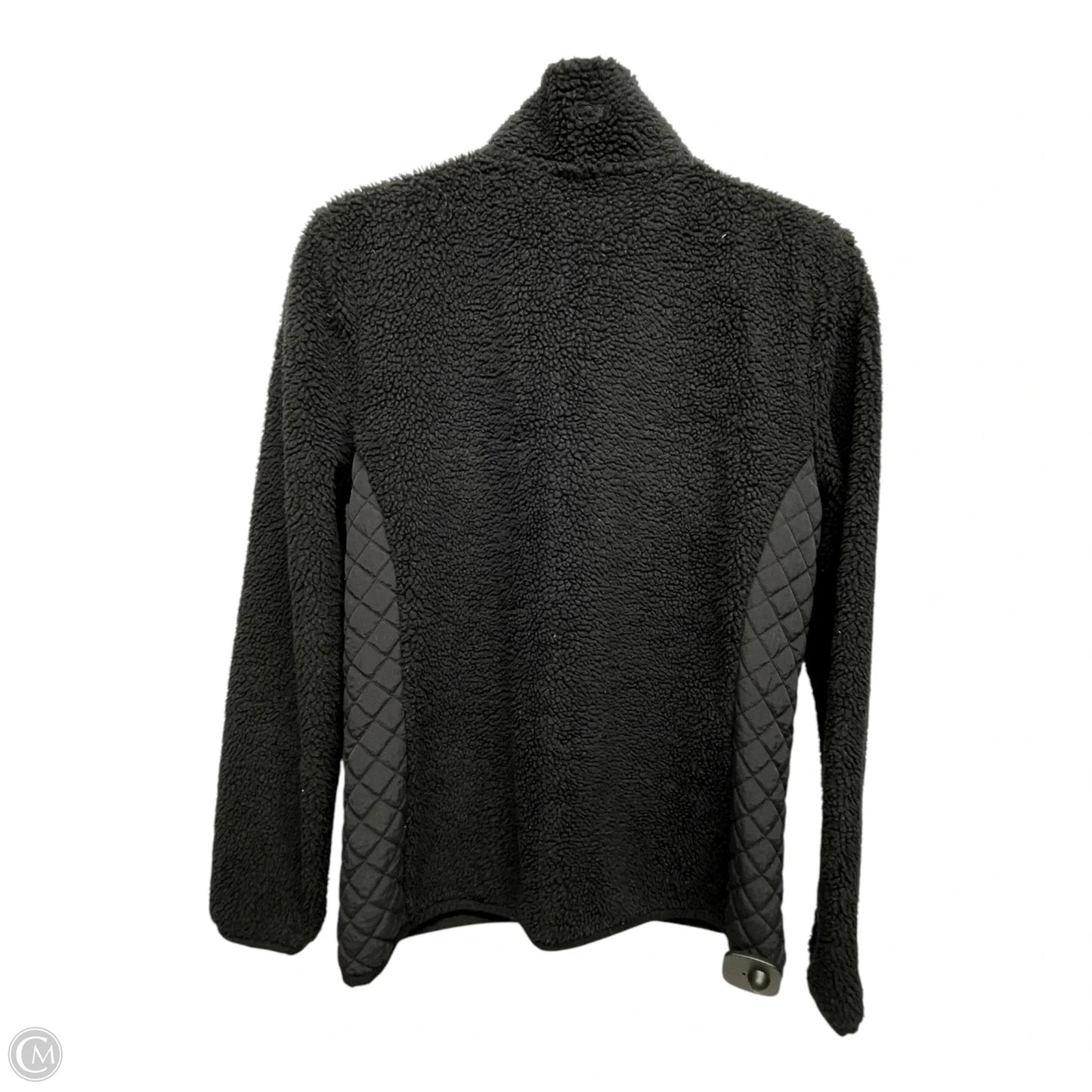Jacket Faux Fur & Sherpa By Vineyard Vines In Black, Size: M