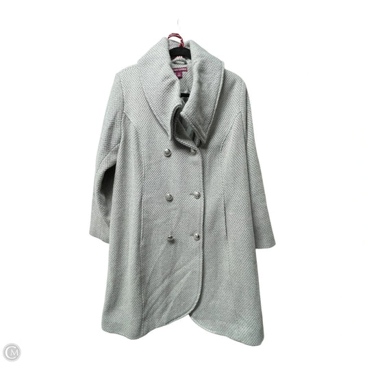 Coat Other By Jessica London In Grey, Size: L