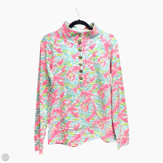 Jacket Designer By Lilly Pulitzer In Blue & Pink, Size: M