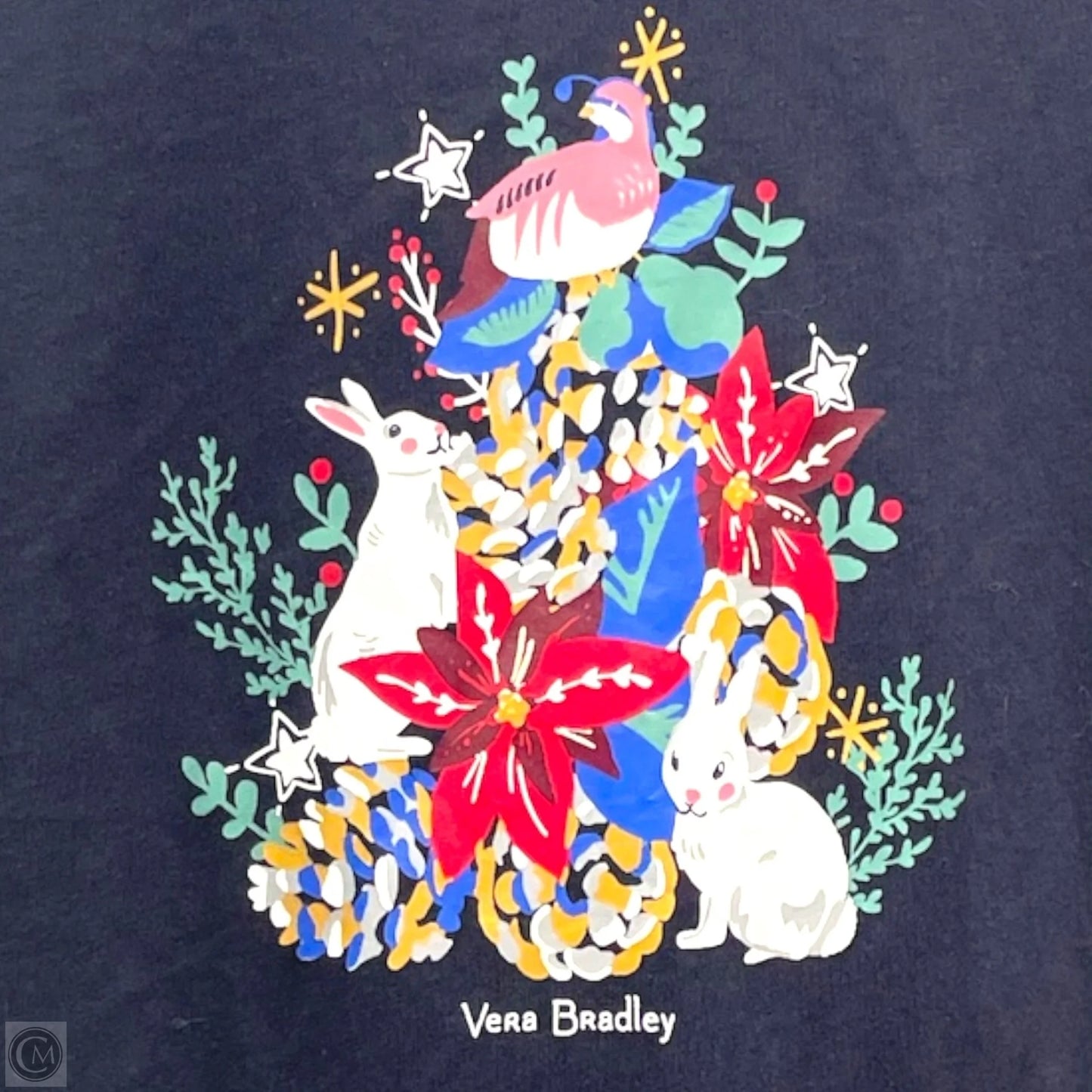 Top Long Sleeve By Vera Bradley In Animal Print, Size: L