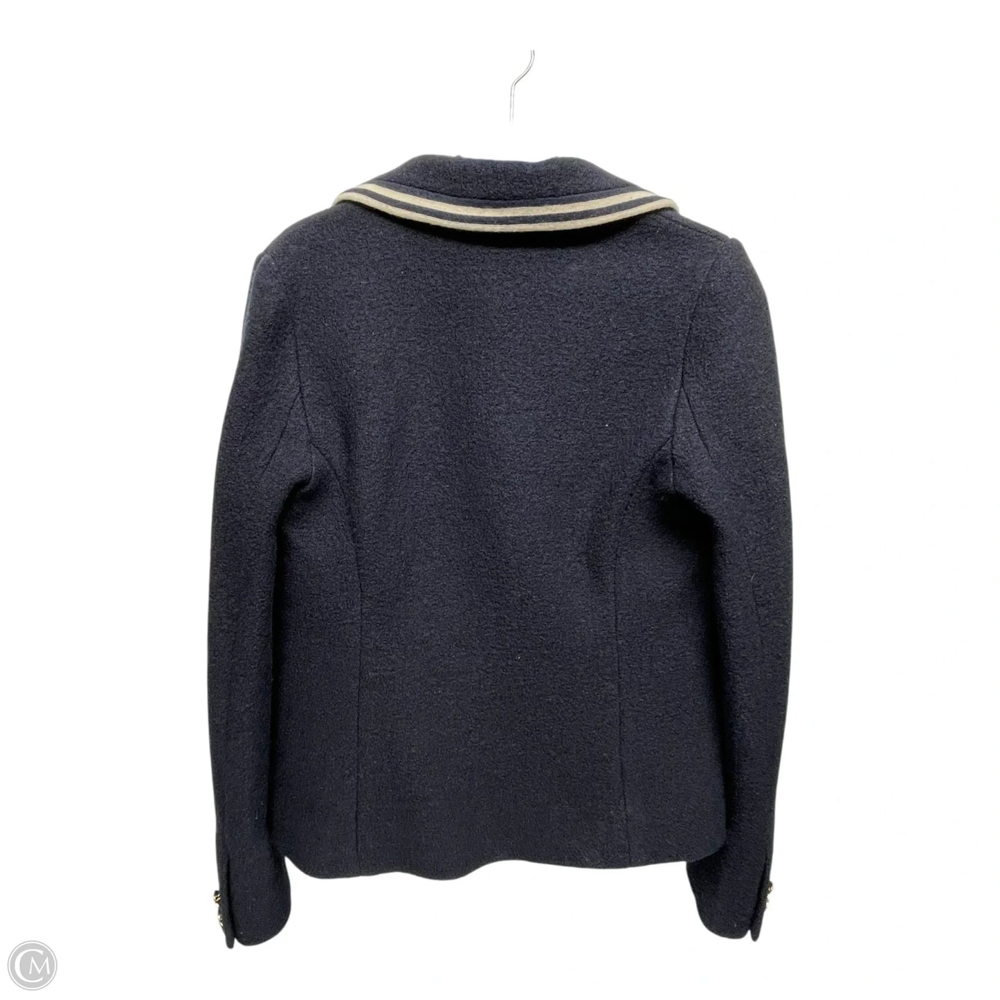Blazer Designer By Tory Burch In Navy, Size: S