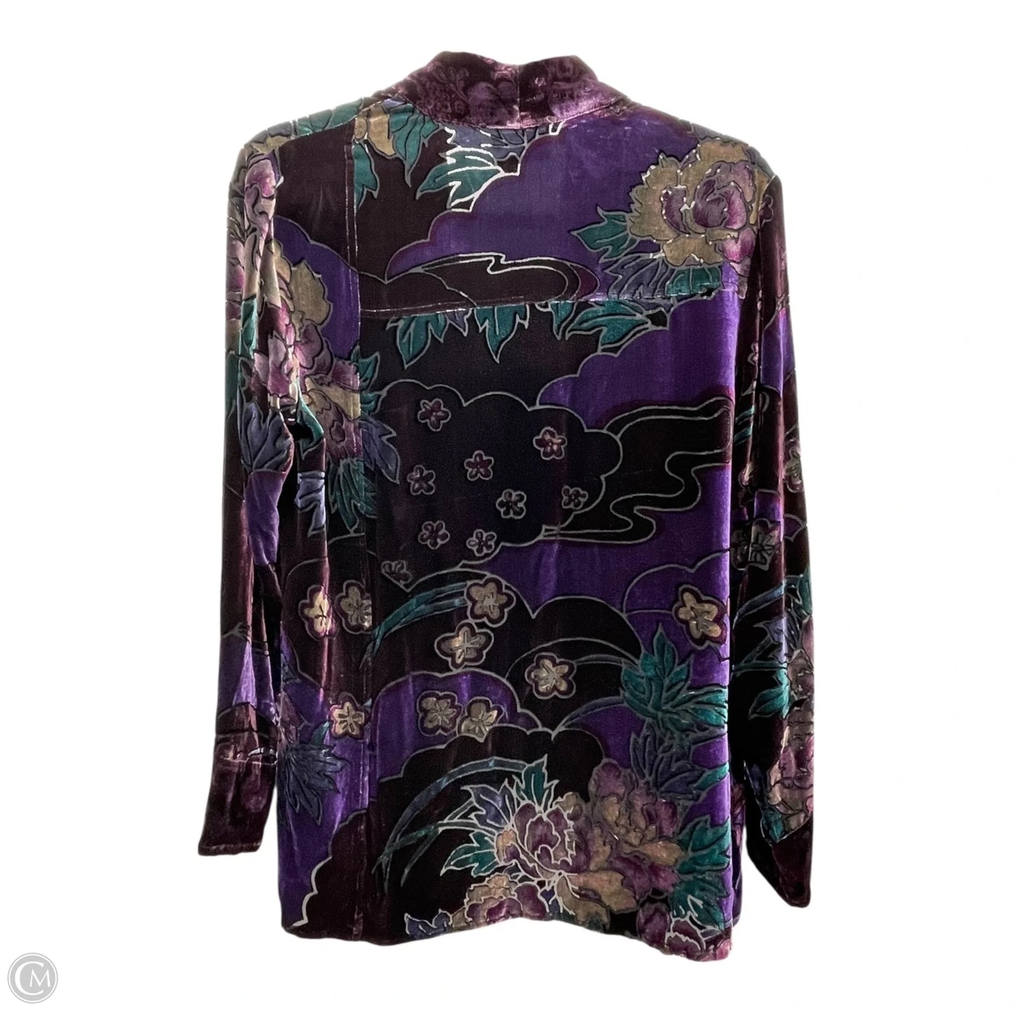 Cardigan By Chicos In Purple, Size: S
