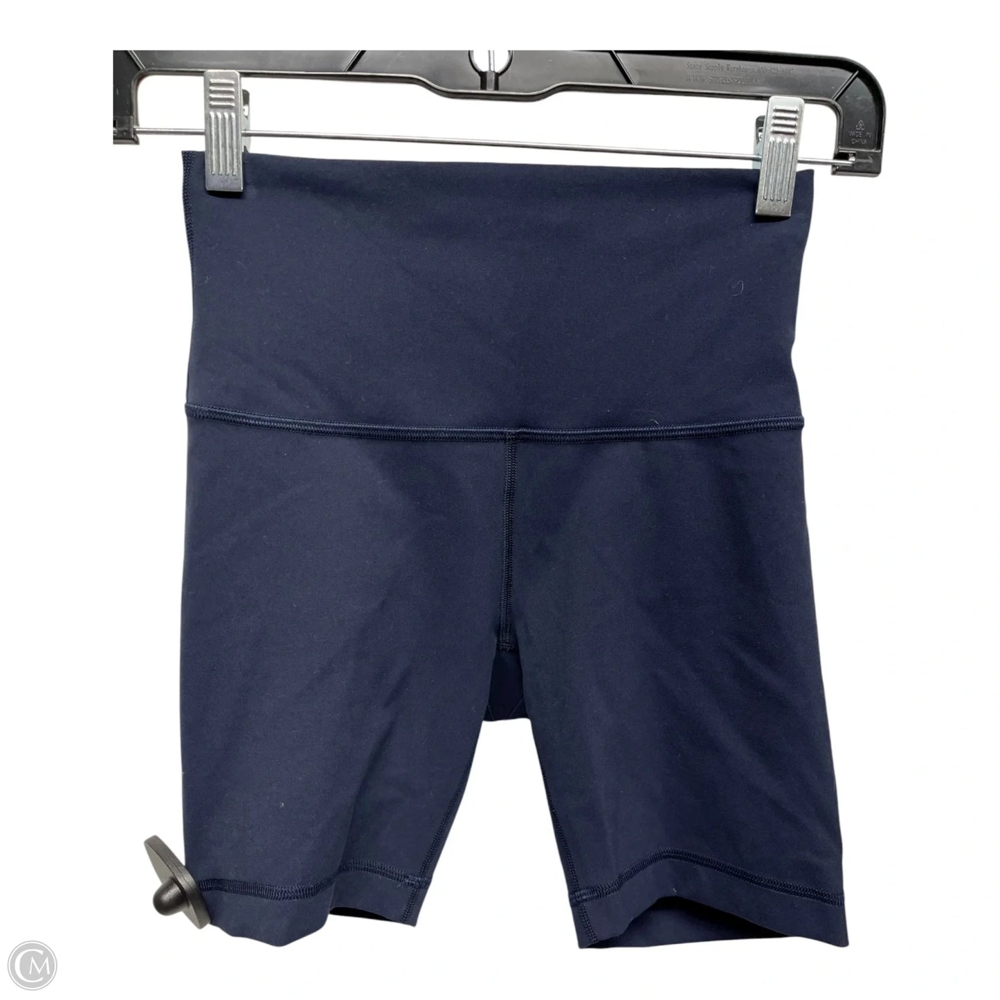 Athletic Shorts By Lululemon In Navy, Size: 4