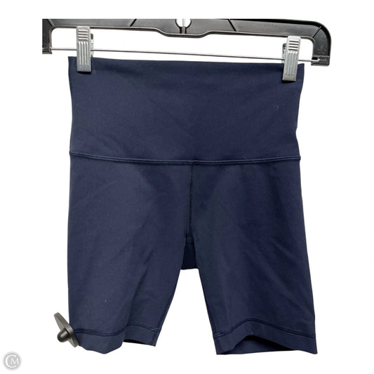 Athletic Shorts By Lululemon In Navy, Size: 4