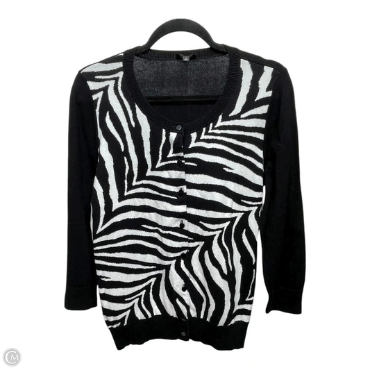 Cardigan By Talbots In Animal Print, Size: M