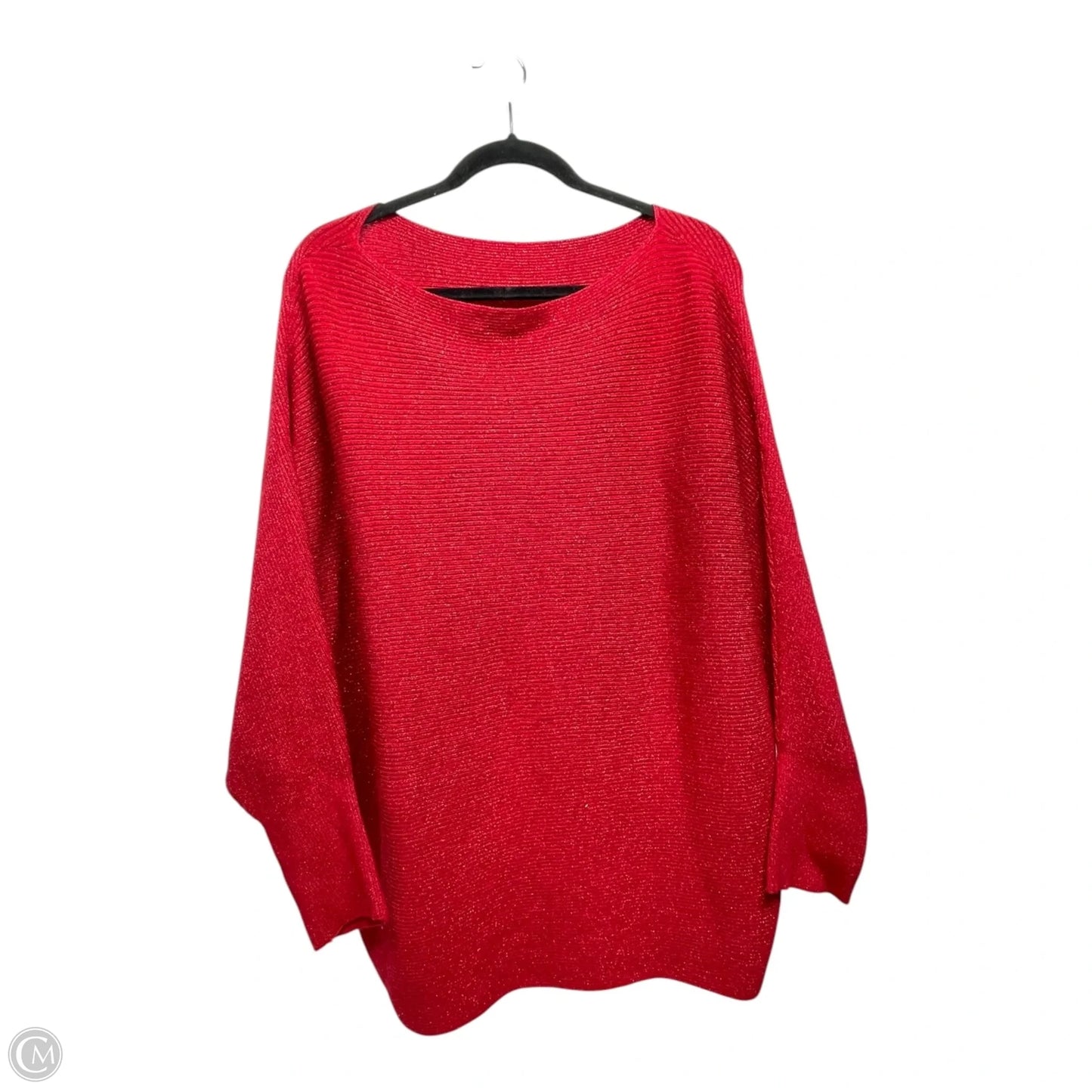 Sweater By Philosophy In Red, Size: 2x