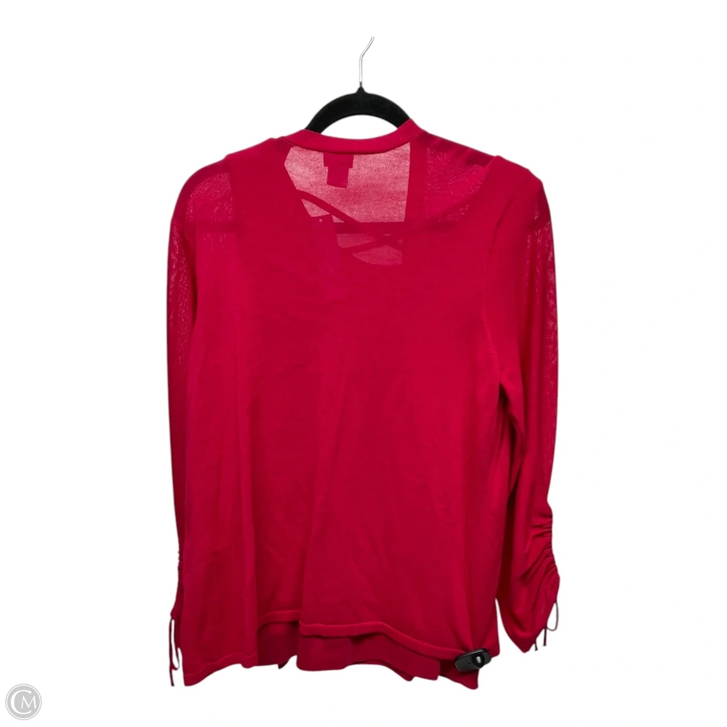 Top 2pc Sleeveless By Chicos In Red, Size: L