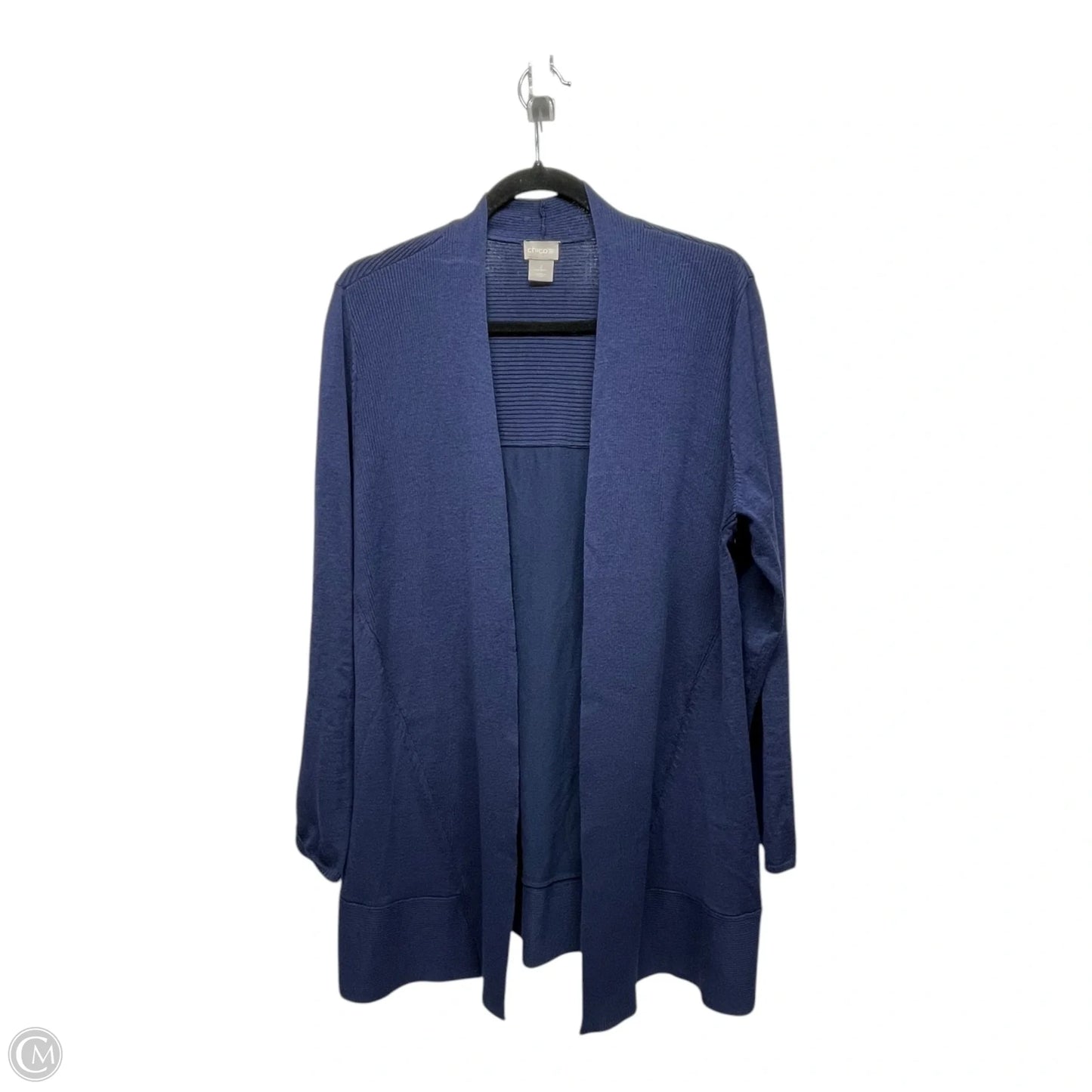 Cardigan By Chicos In Navy, Size: L