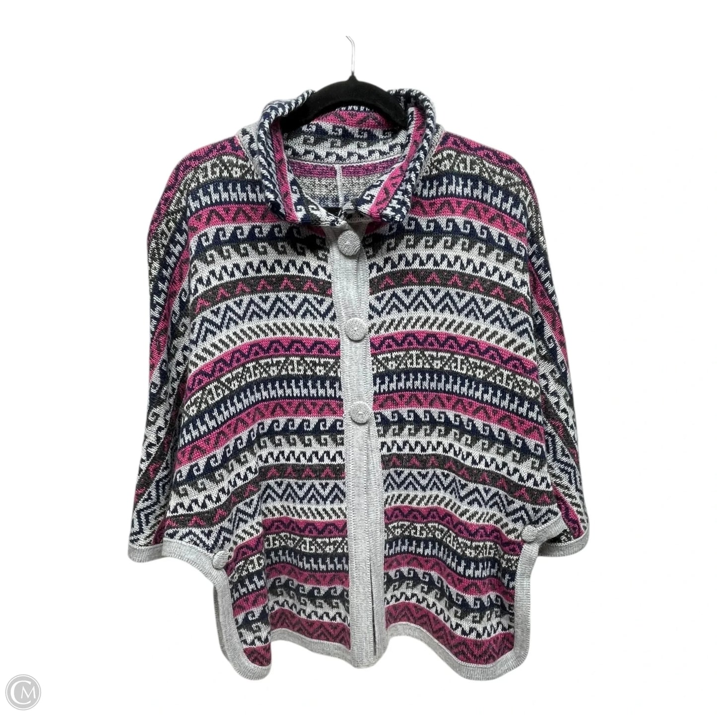 Cardigan By Clothes Mentor In Multi-colored, Size: M