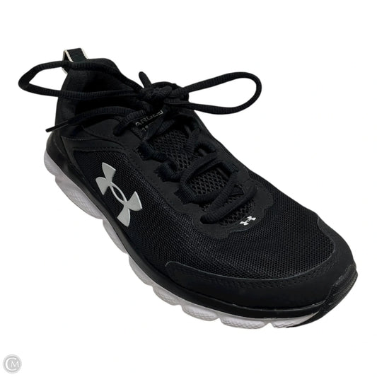 Shoes Sneakers By Under Armour In Black, Size: 7.5