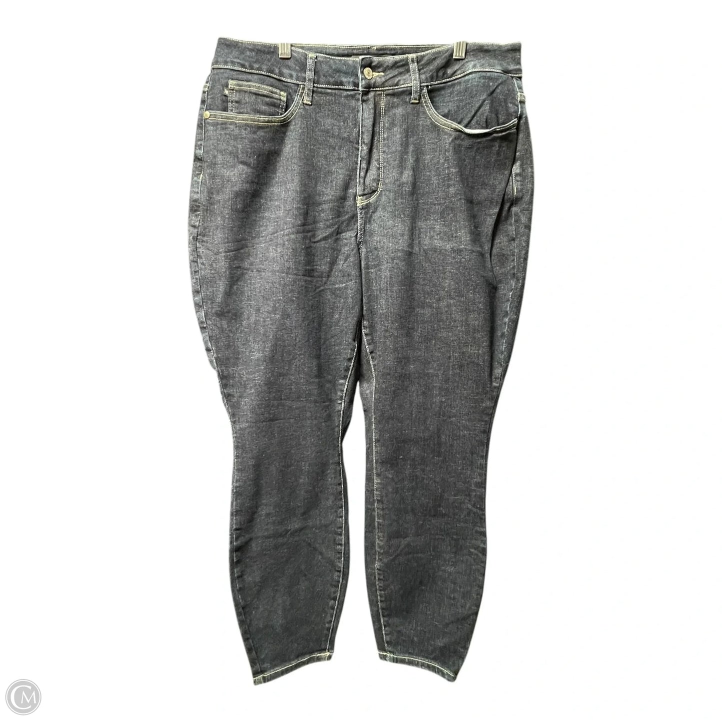 Jeans Skinny By Judy Blue In Blue Denim, Size: 2x