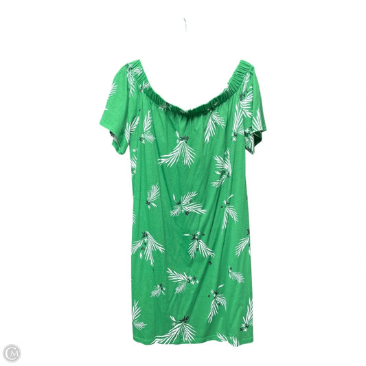 Dress Casual Short By H&m In Green, Size: M