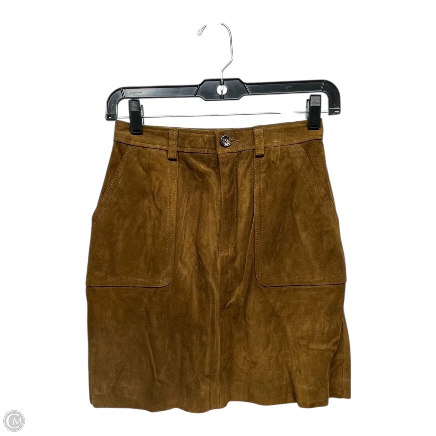 Skirt Mini & Short By Banana Republic In Brown, Size: 0
