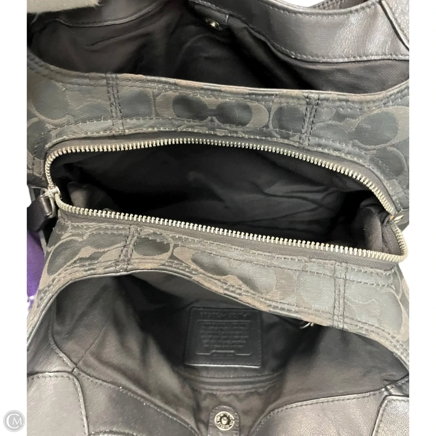 Handbag Designer By Coach, Size: Medium