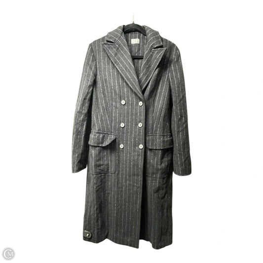 Coat Trench Coat By Philosophy In Black, Size: 8