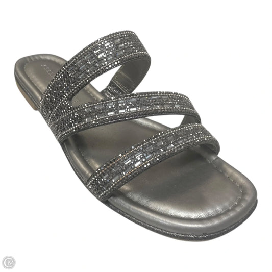 Sandals Flats By Kelly And Katie In Taupe, Size: 7