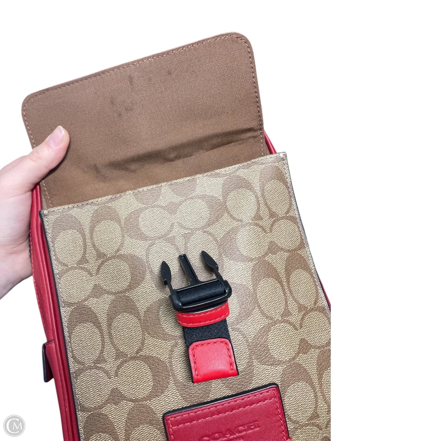 Crossbody Designer By Coach, Size: Medium