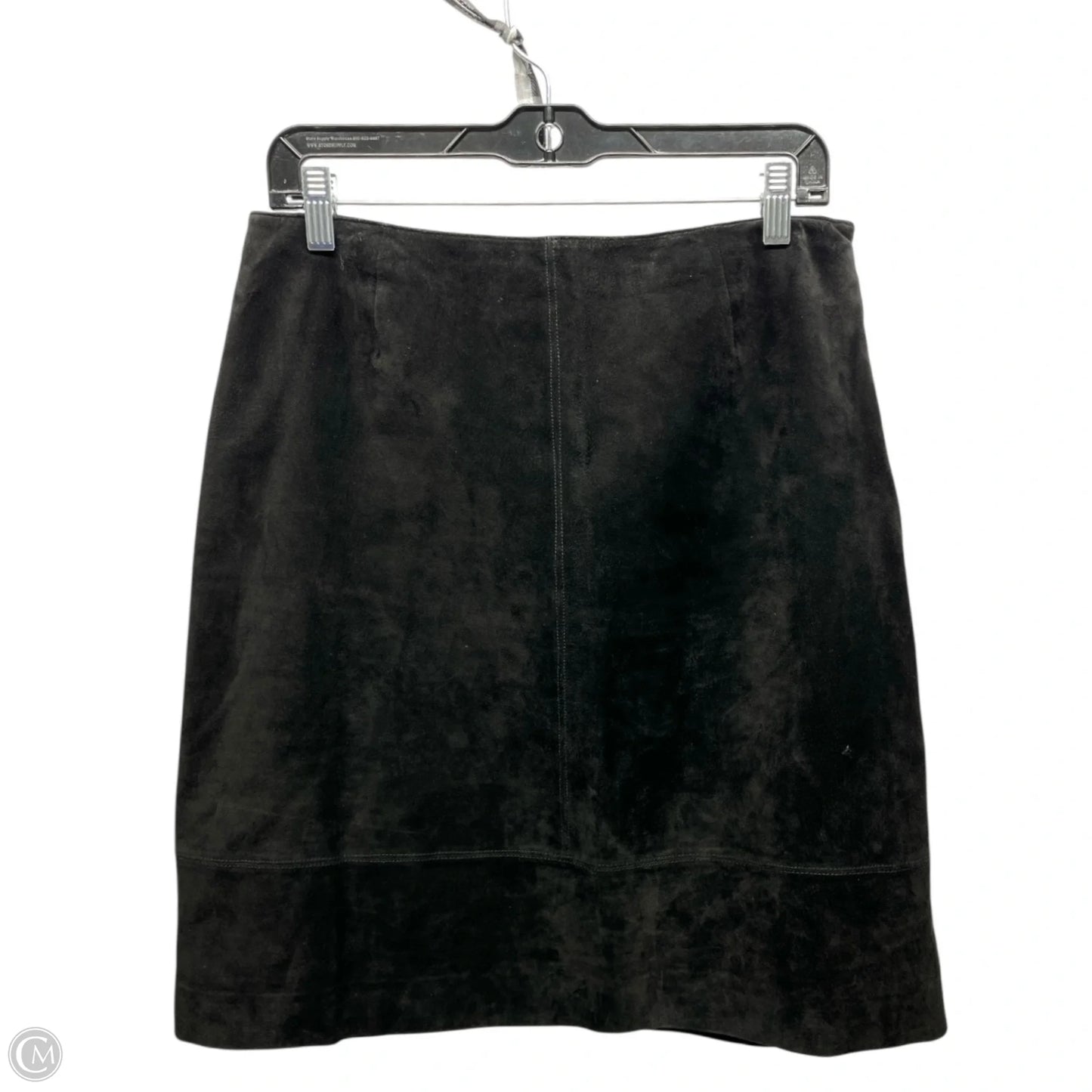 Skirt Leather, Mini & Short By Valerie Stevens In Black, Size: 12p