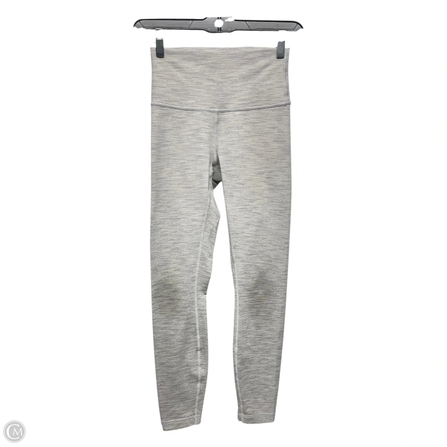 Athletic Leggings By Lululemon In Grey, Size: S