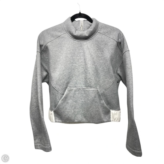 Athletic Jacket By Lululemon In Grey, Size: 8