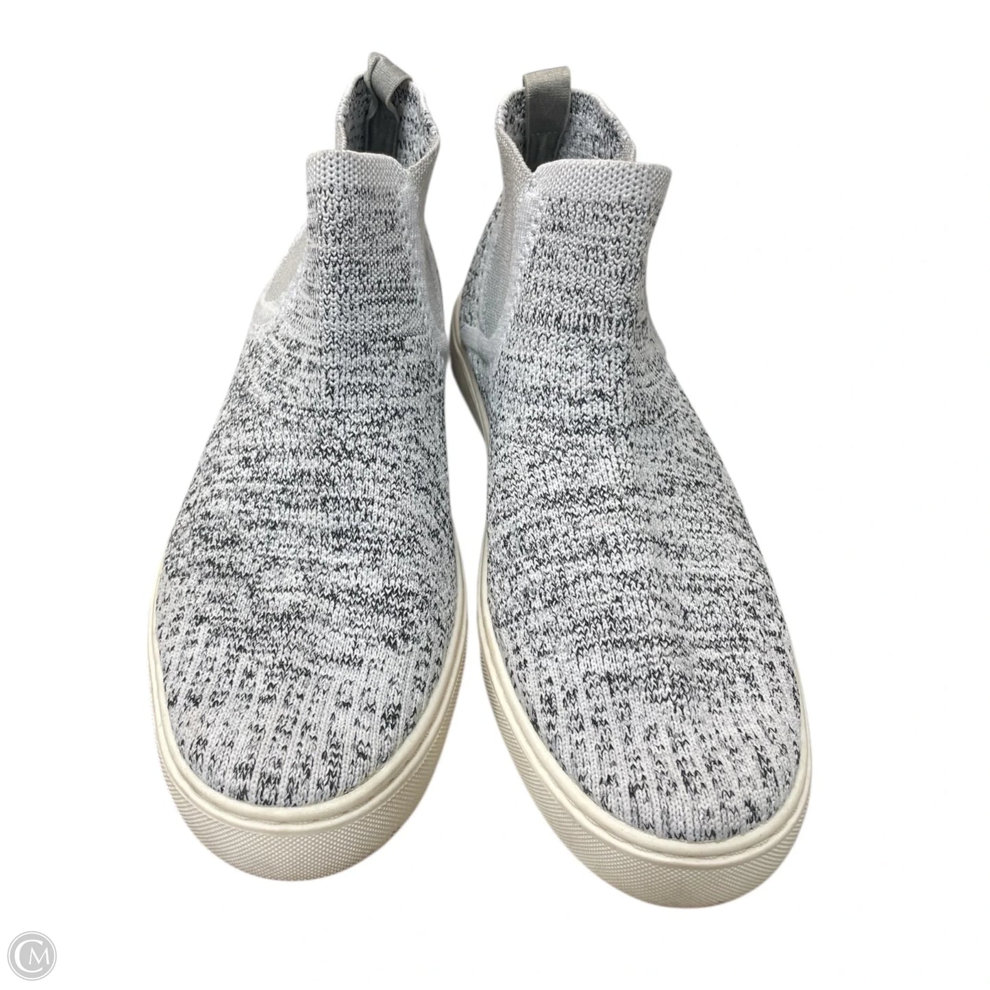 Shoes Flats By Time And Tru In Grey & White, Size: 8