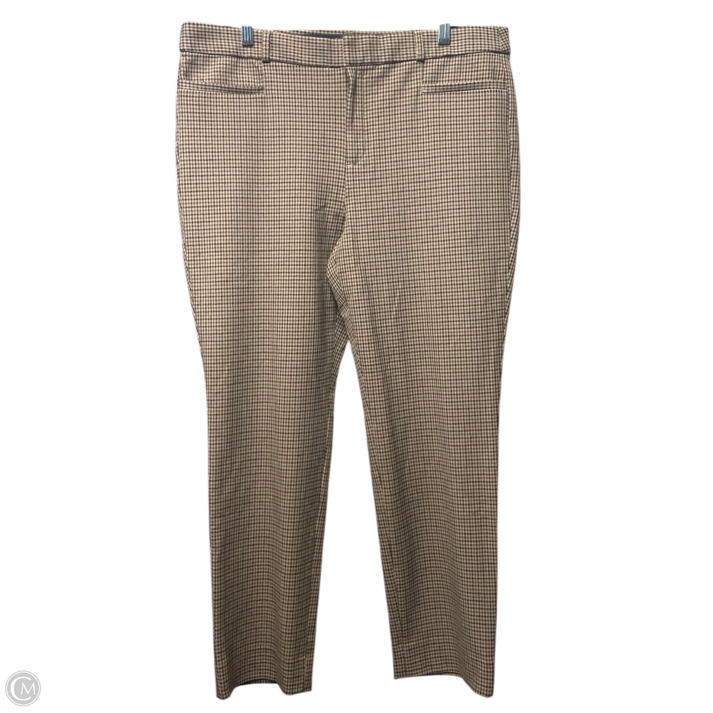 Pants Dress By Banana Republic In Plaid Pattern, Size: 14