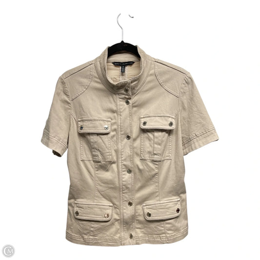 Jacket Other By White House Black Market In Beige, Size: 12