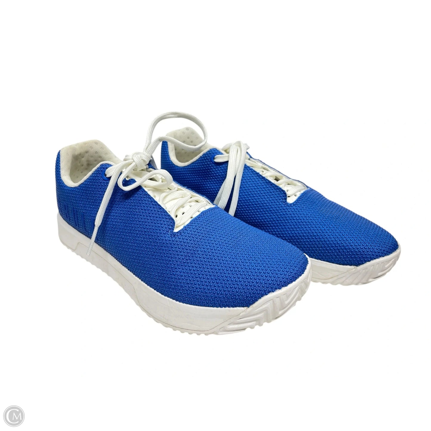 Shoes Athletic By Nobull In Blue & White, Size: 11