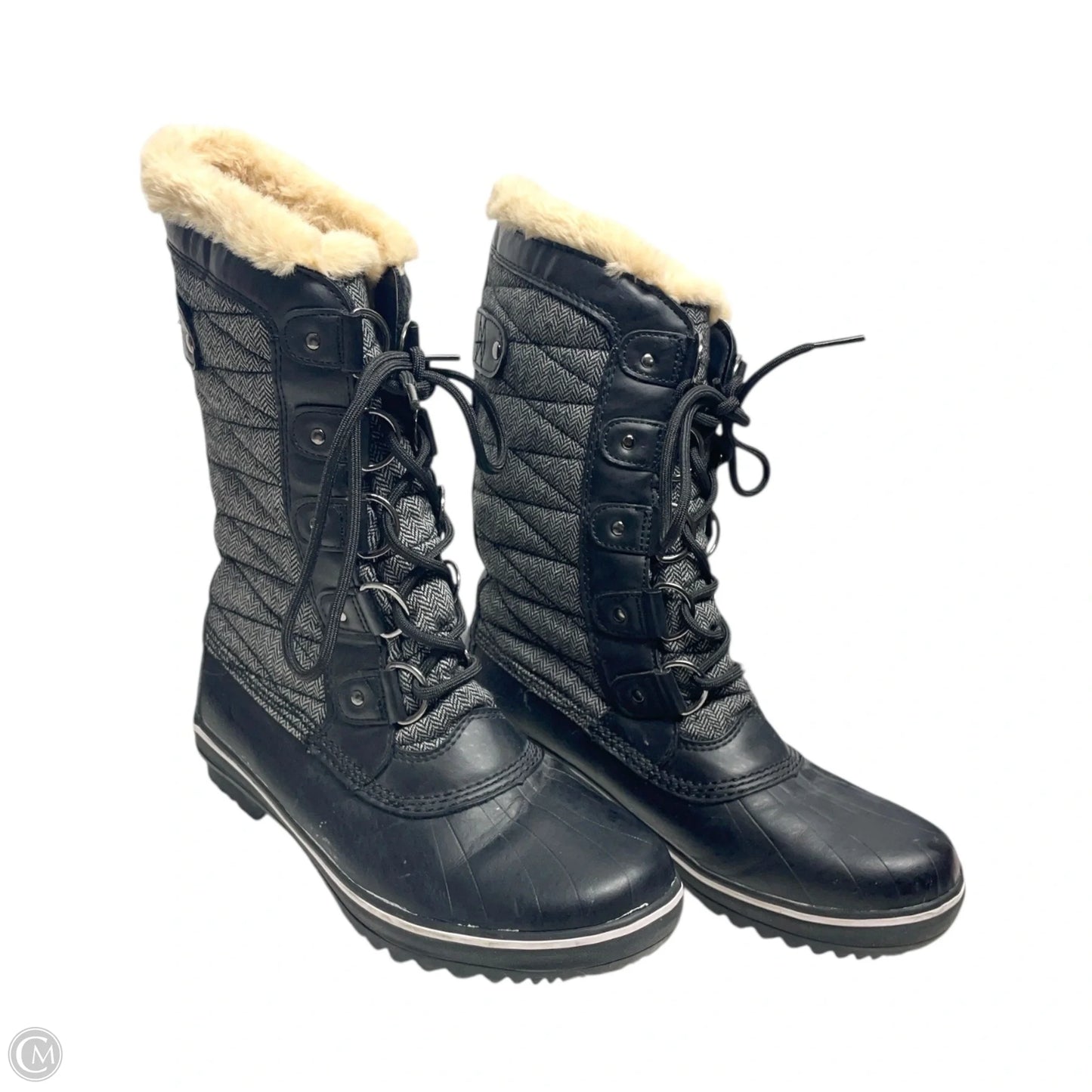 Boots Snow By Jambu In Black, Size: 6