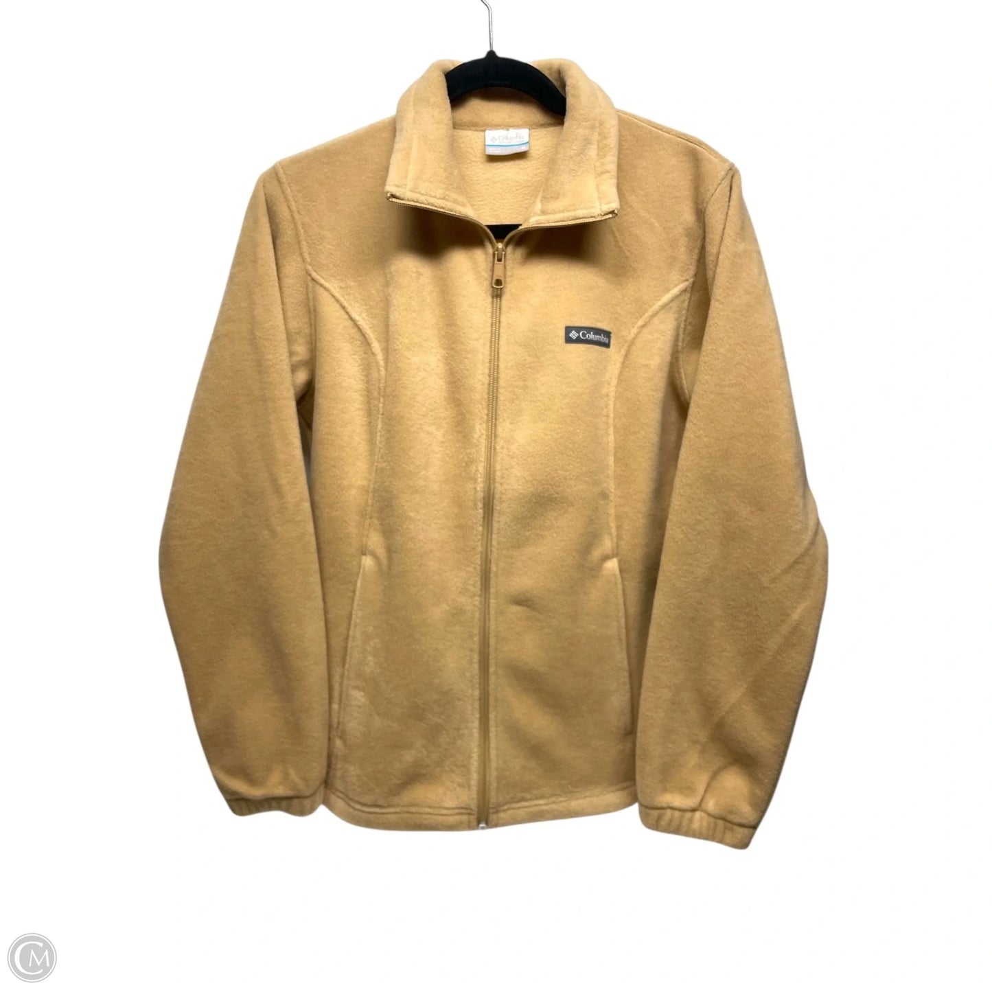 Jacket Fleece By Columbia In Tan, Size: M