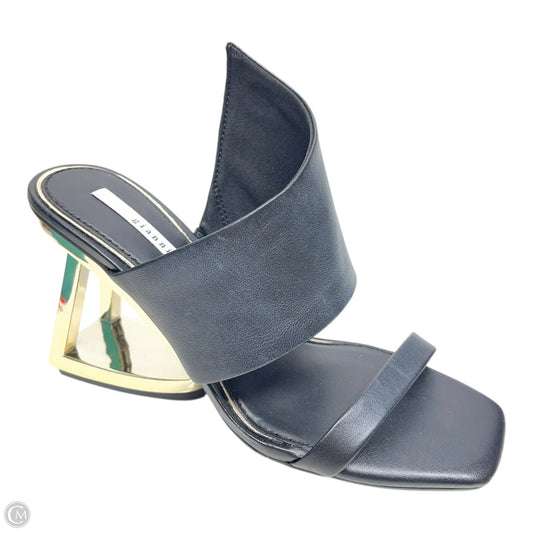 Shoes Heels Wedge By Gianni Bini In Black, Size: 6.5