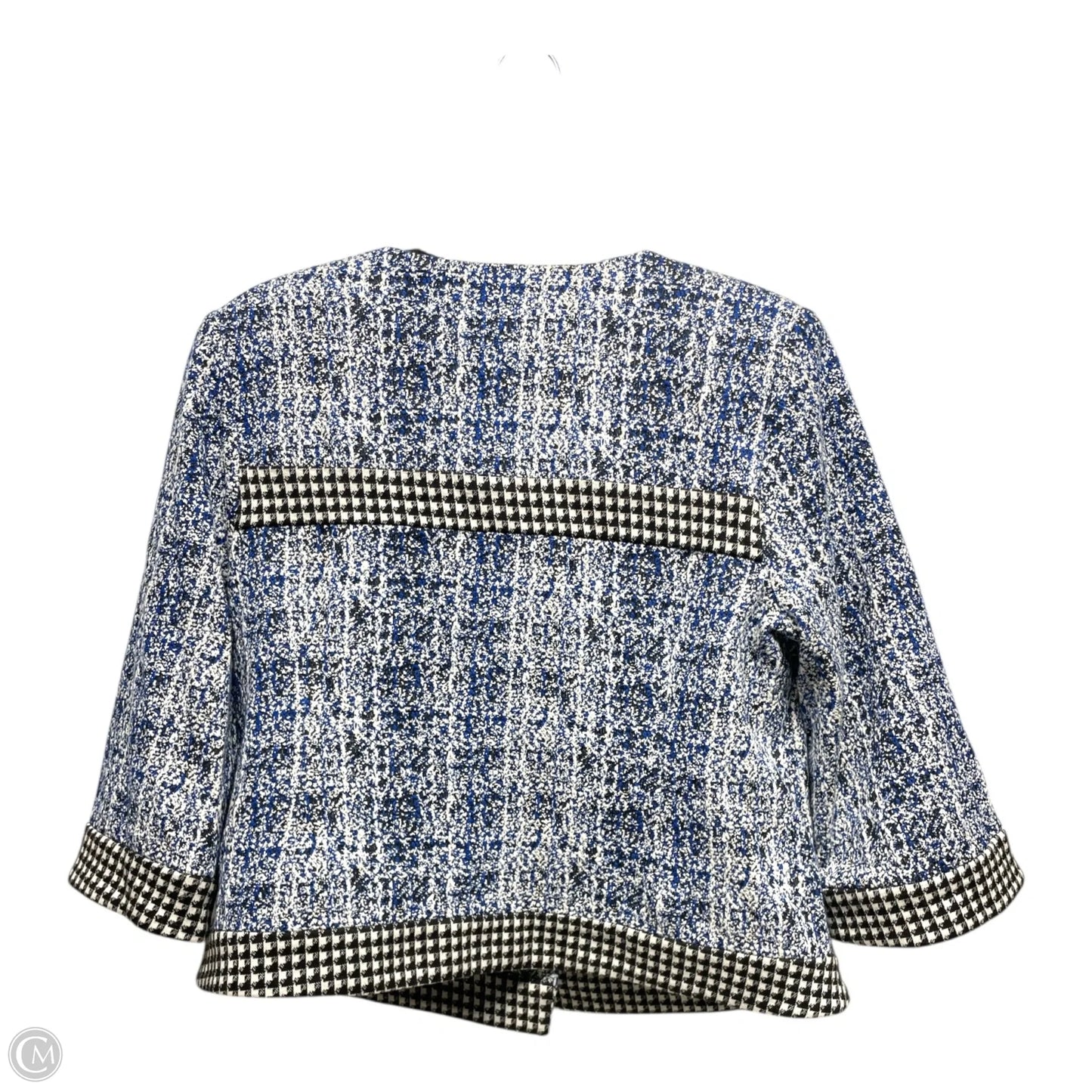 Blazer By Cabi In Black & Blue, Size: M