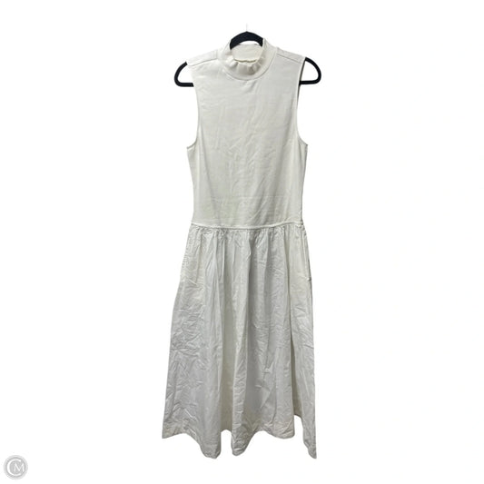 Dress Casual Maxi By Free People In Ivory, Size: Xl