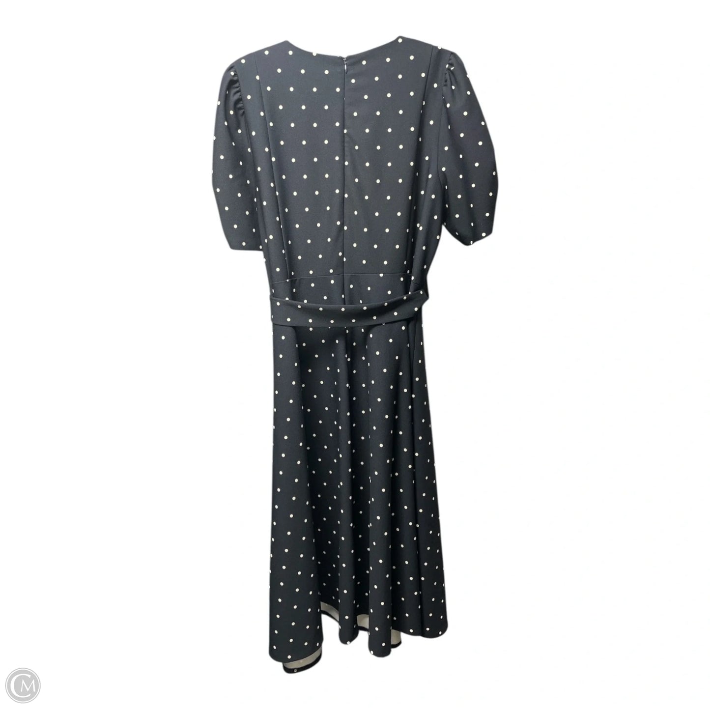 Dress Casual Maxi By Dkny In Polkadot Pattern, Size: Xl