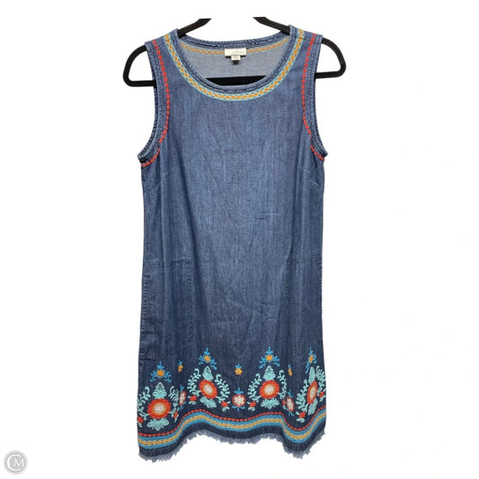 Dress Casual Short By J. Jill In Blue Denim, Size: Sp
