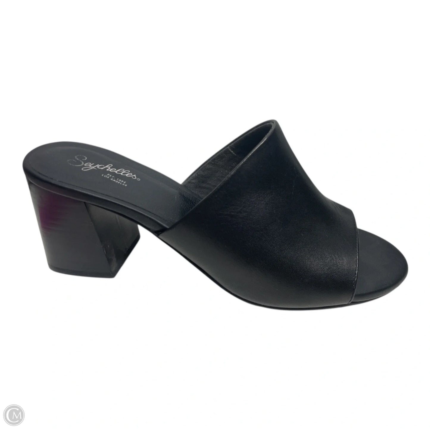 Sandals Heels Block By Seychelles In Black, Size: 8.5