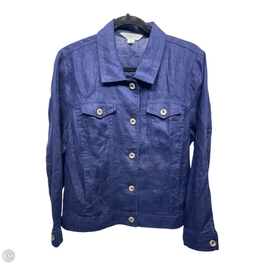 Jacket Other By Coldwater Creek In Navy, Size: Xlp
