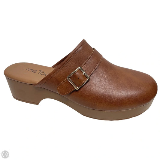 Shoes Heels Block By Me Too In Brown, Size: 7.5