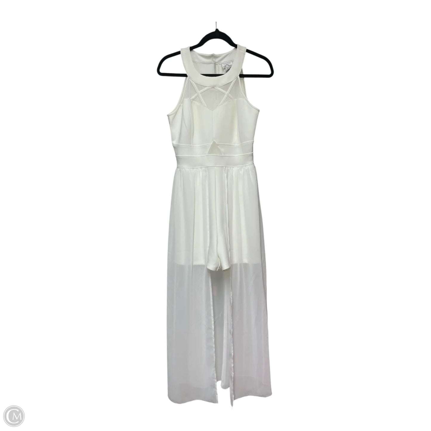 Romper By Sweet Storm In White, Size: L