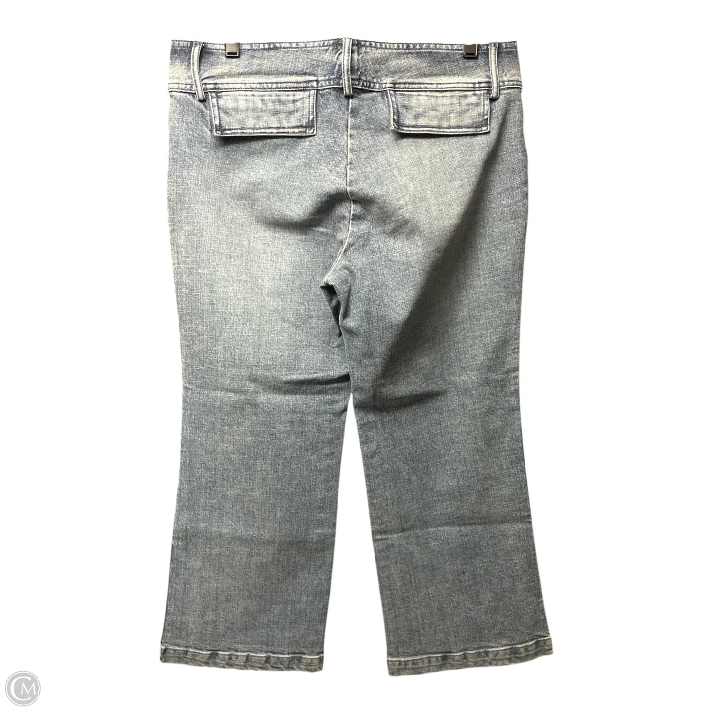 Jeans Cropped By J. Crew In Blue Denim, Size: 8