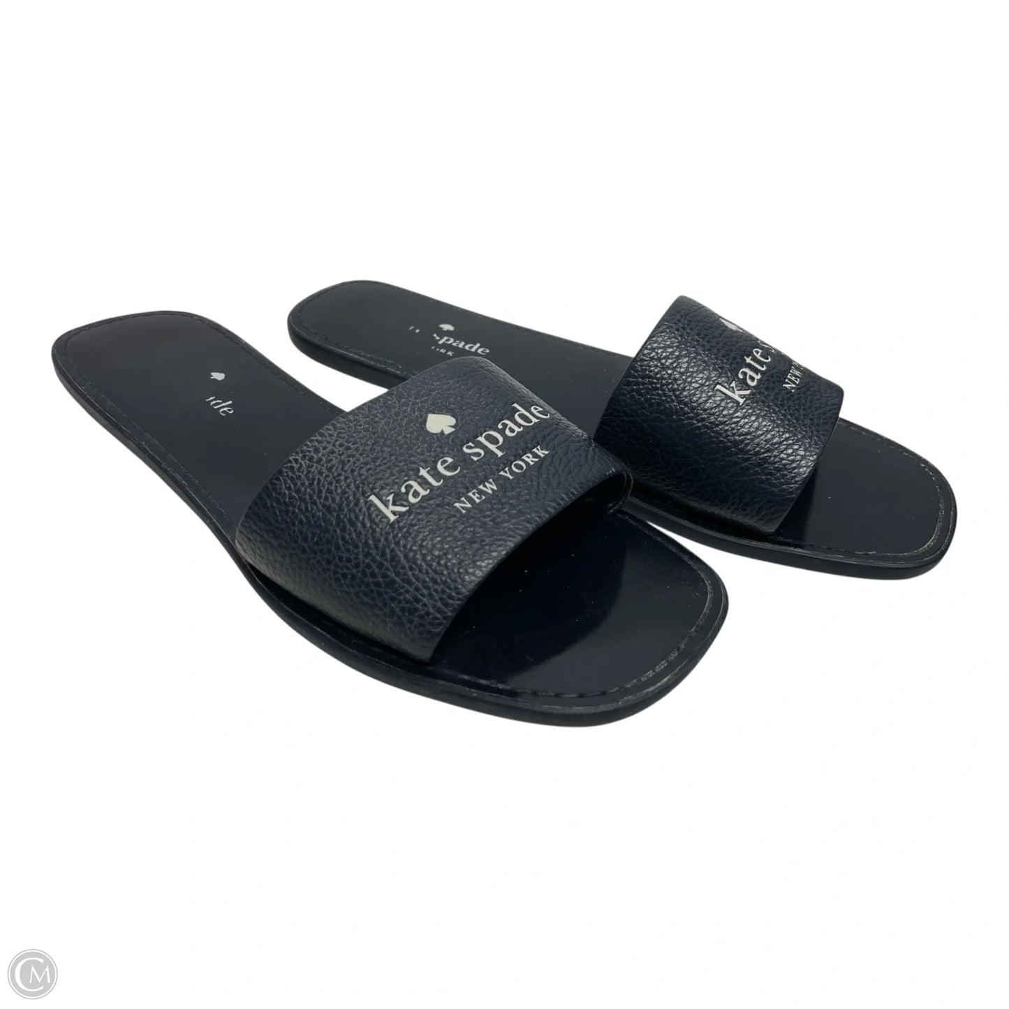 Sandals Designer By Kate Spade In Navy, Size: 10