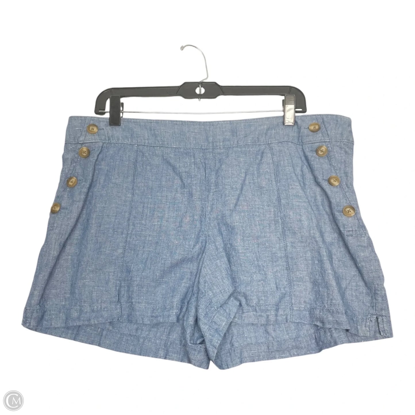Shorts By Loft In Blue, Size: 12