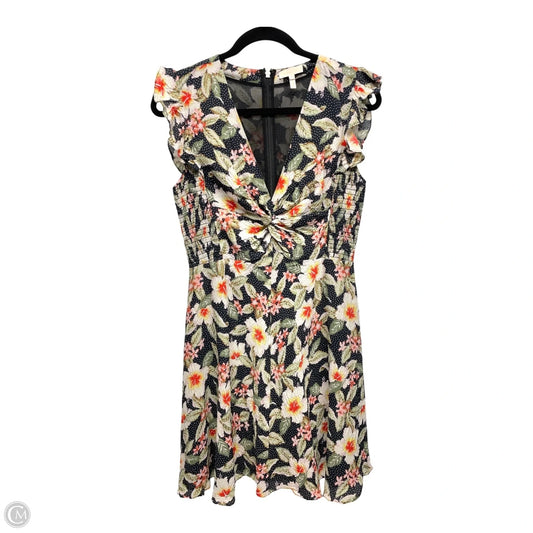Dress Casual Short By Rebecca Taylor In Floral Print, Size: 4