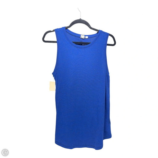 Top Sleeveless By Gap In Blue, Size: M
