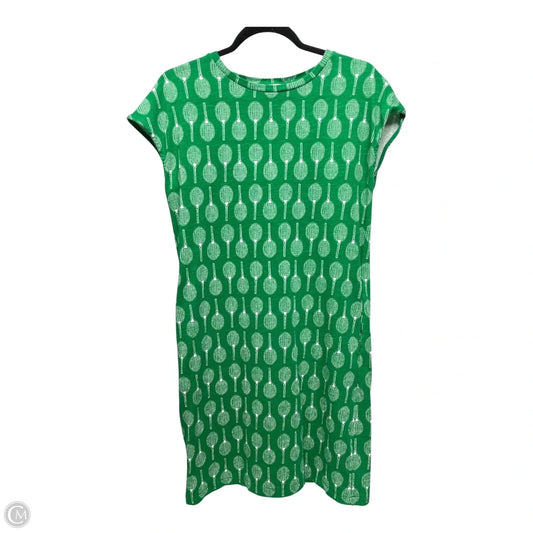 Dress Casual Short By Boden In Green & White, Size: 4