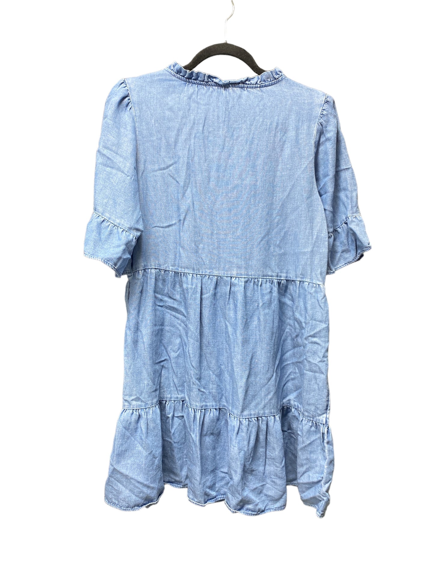 Dress Casual Short By Loft In Blue Denim, Size: S